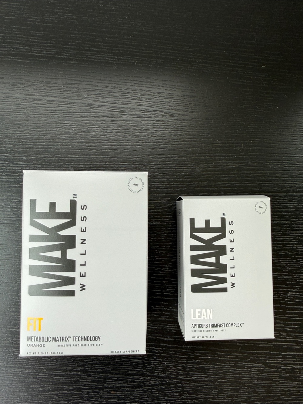 MAKE Wellness FIT & LEAN Dual Pack — White Metabolic Support Set